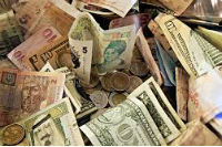 image of notes and coins